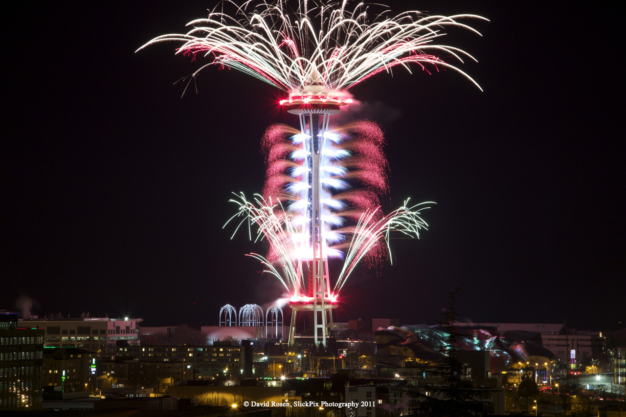 New Years at the Space Needle