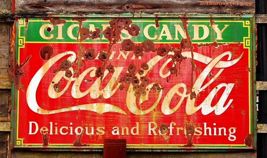 old sign