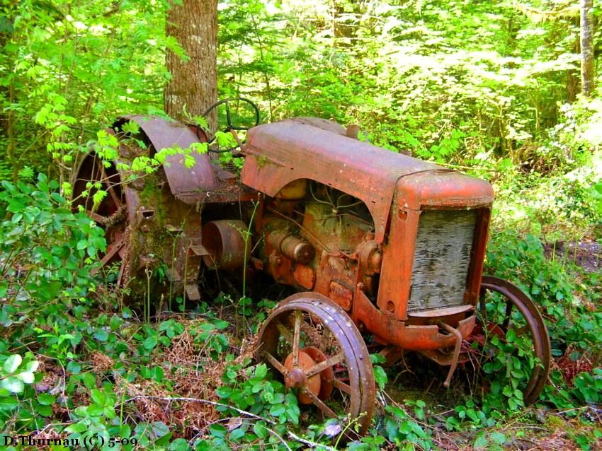 old tractor