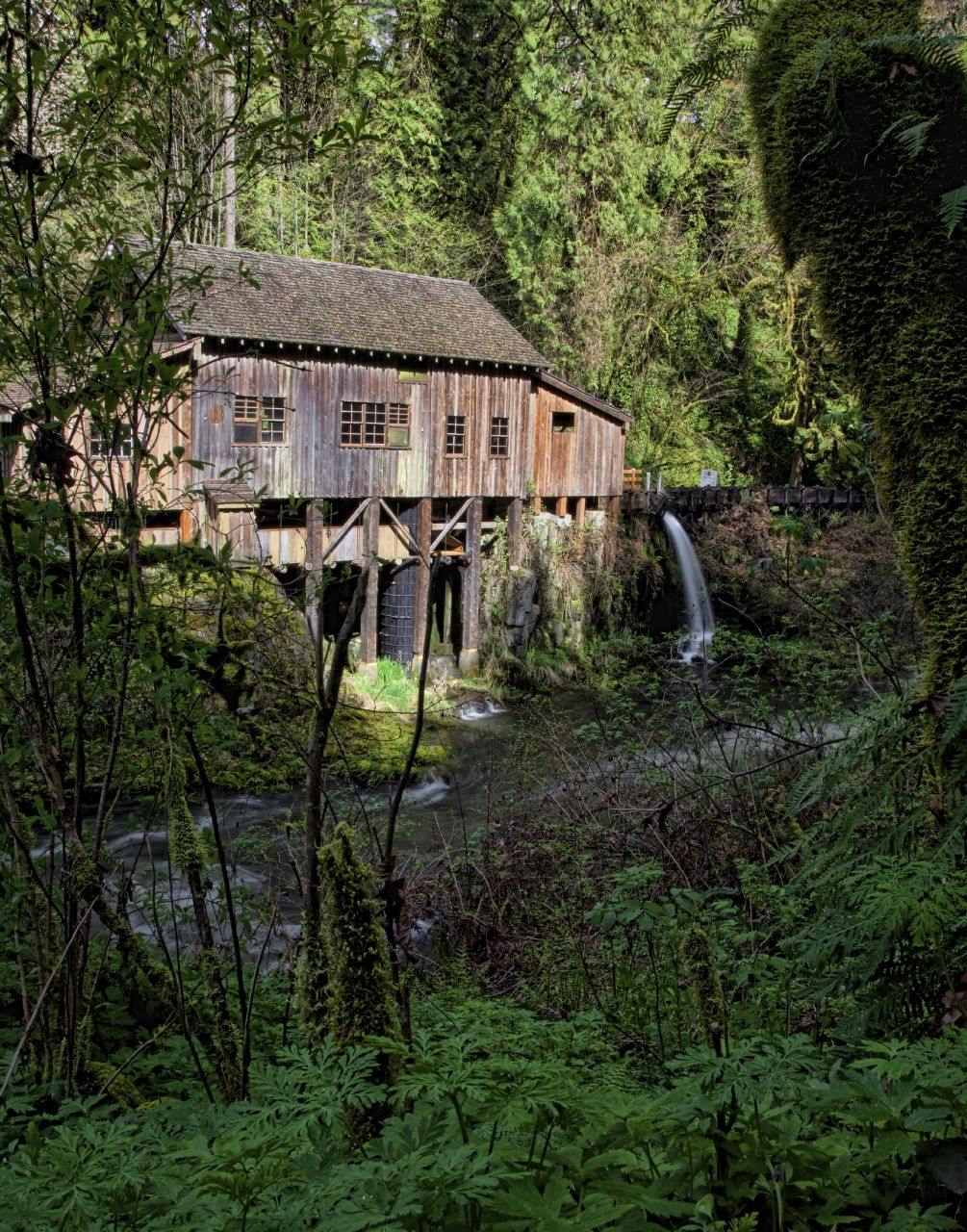 Over the river and through the woods.