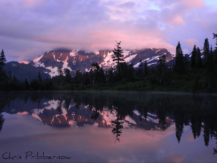 Picture Lake and Mt. Shuksan