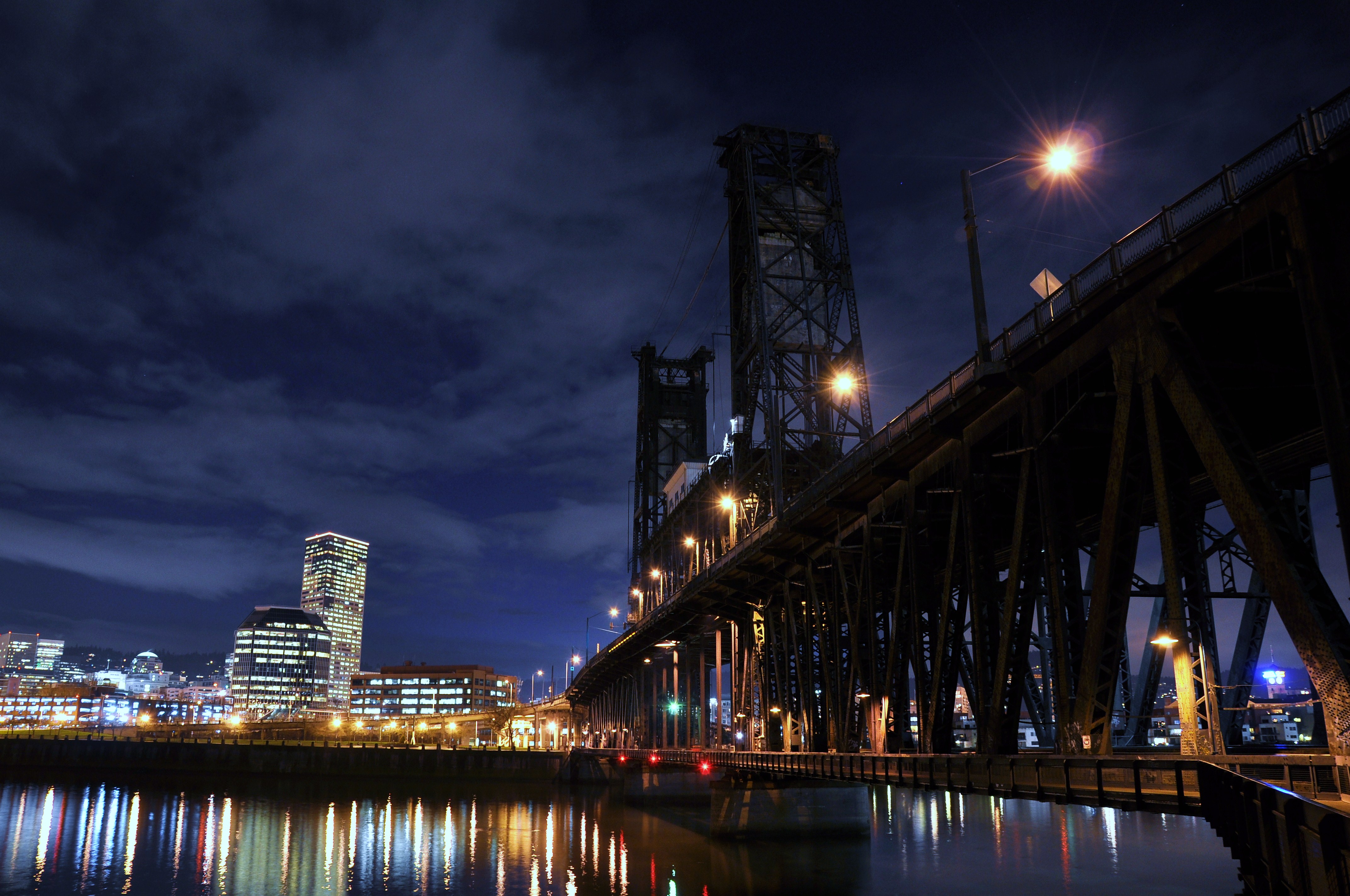 Portland at Night