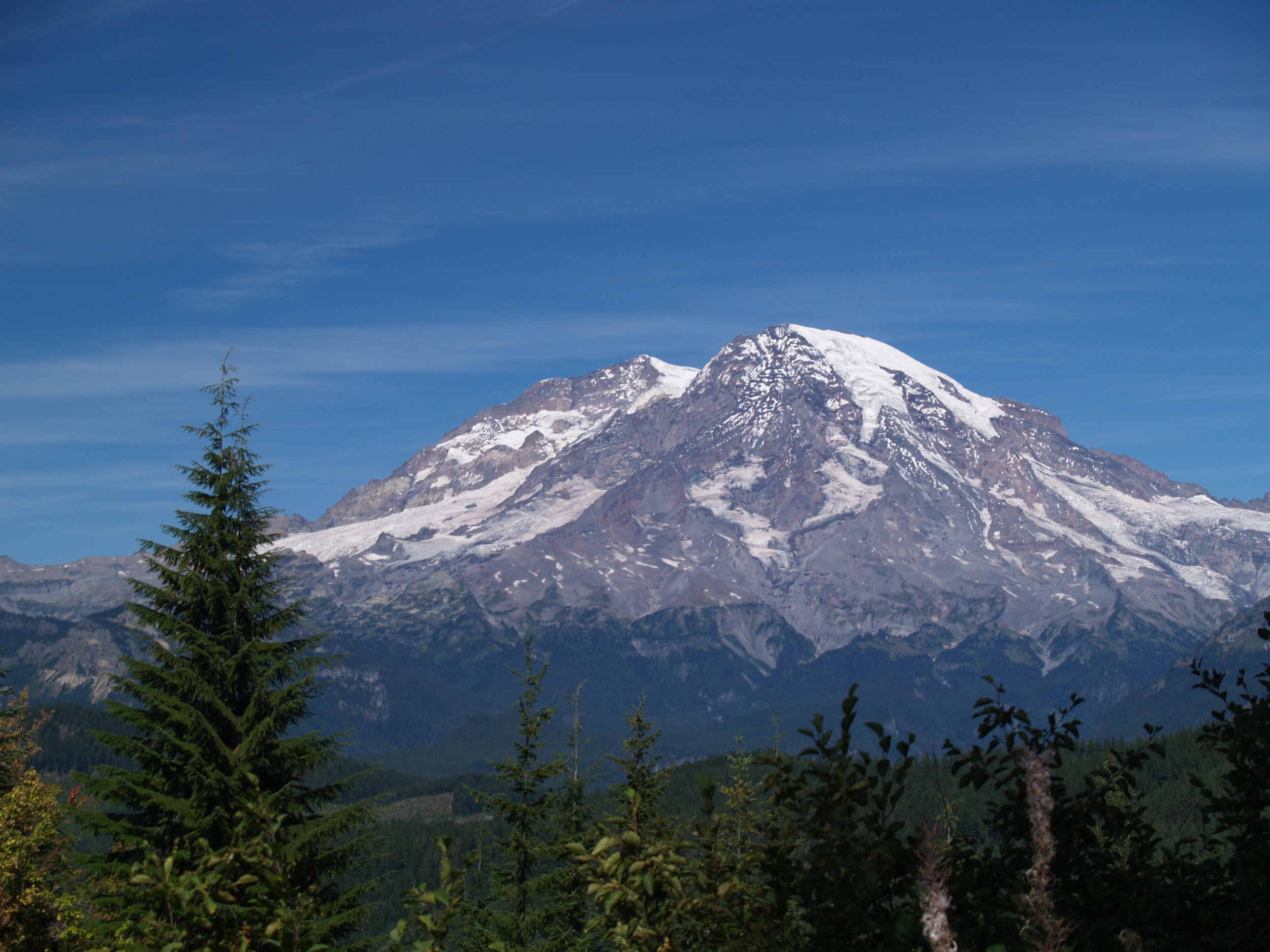Rainier from High Rock Road