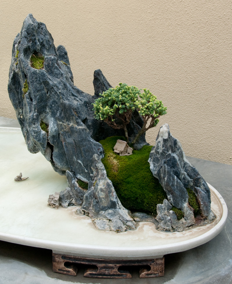 Rock Penjing, Recalling the Scenery South of the Yangtze River
