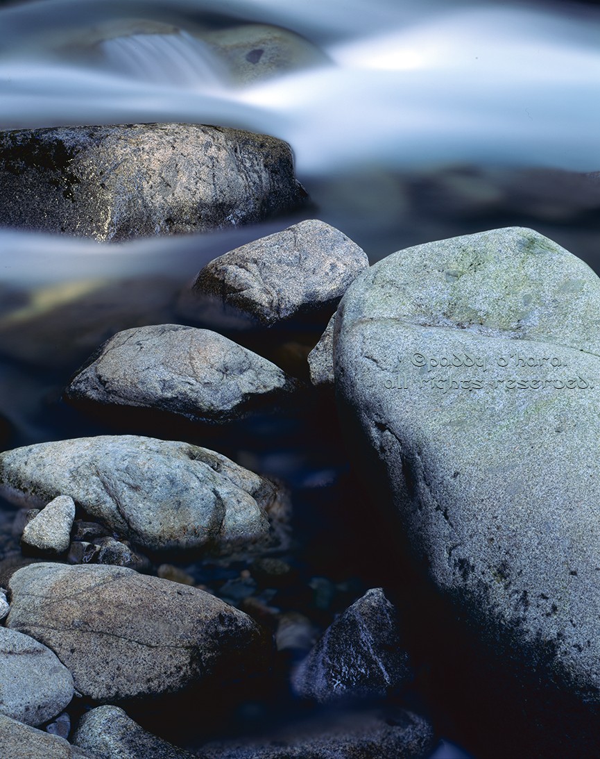 Rocks In Creek #4 (from 4x5)