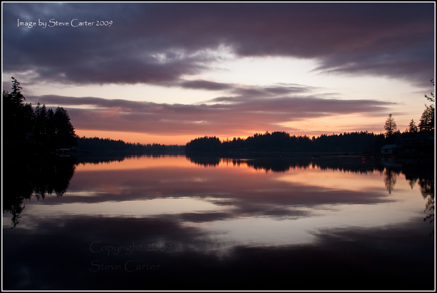 Rorschach Sunset