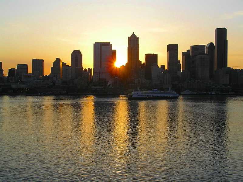 Seattle sunrise