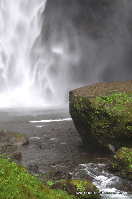 Sheltered from the Falls