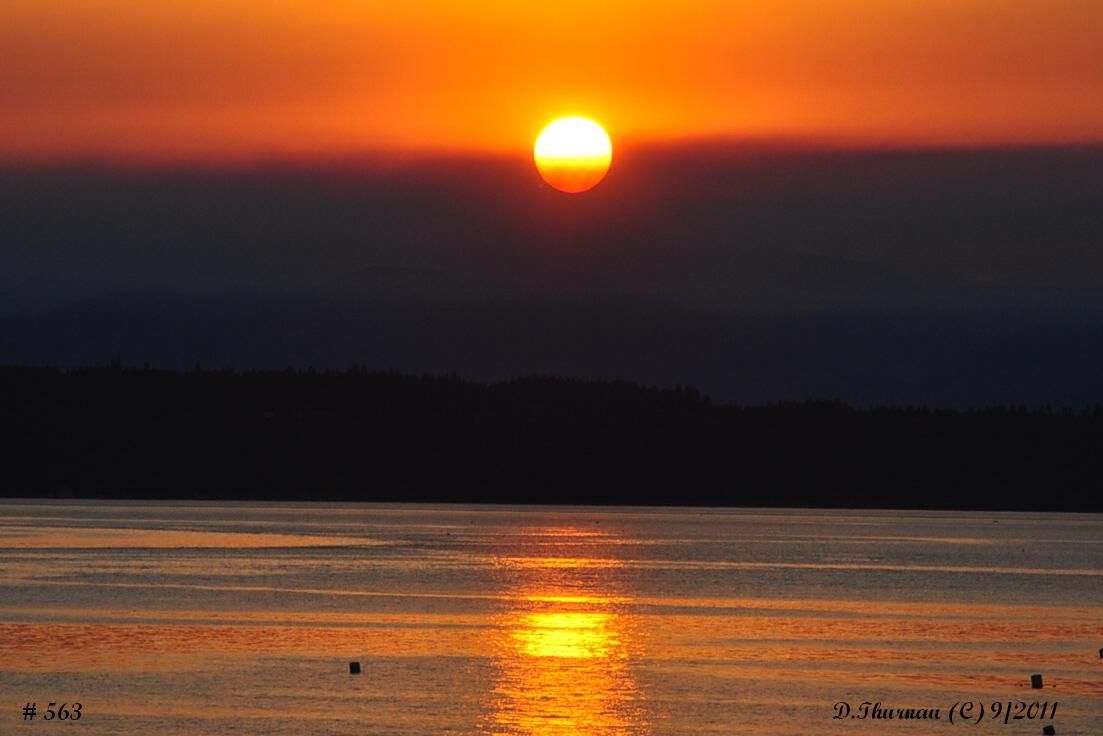 smokey sunset