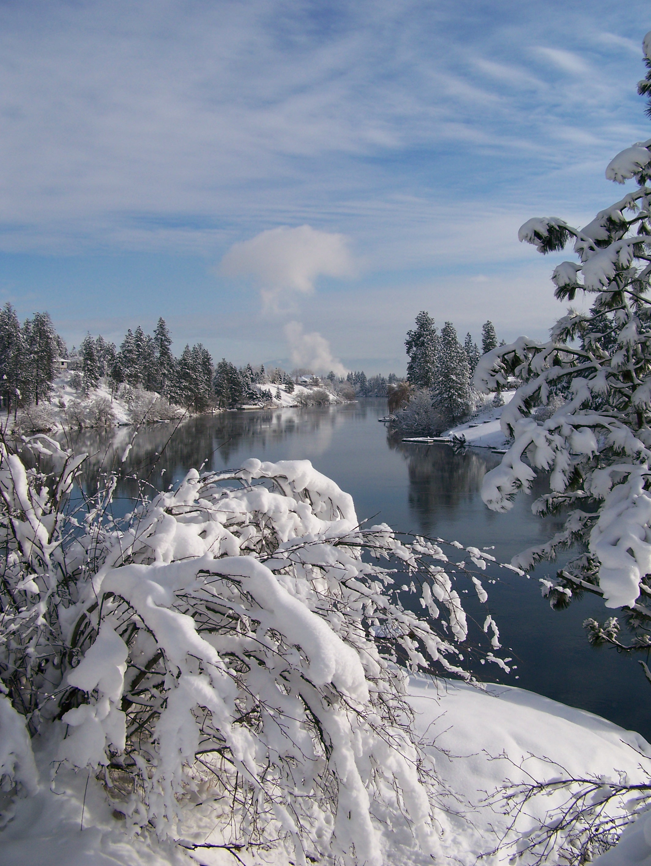 Snow Spokane Valley