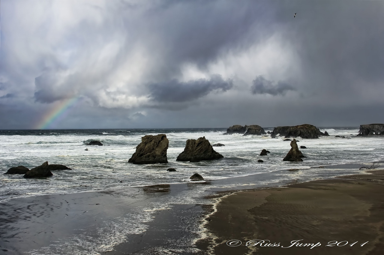 Some where over the ocean