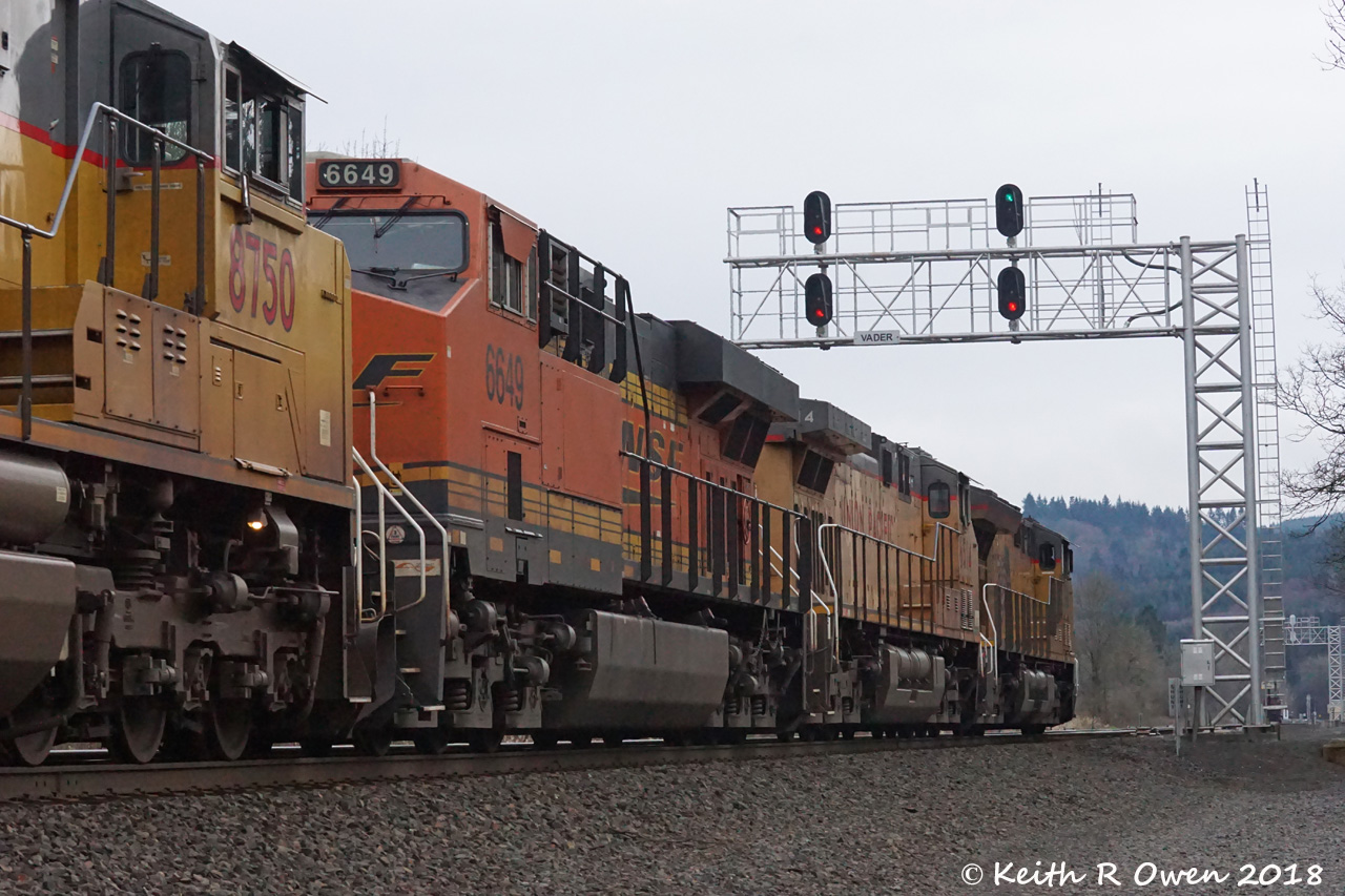 Southbound UP Manifest