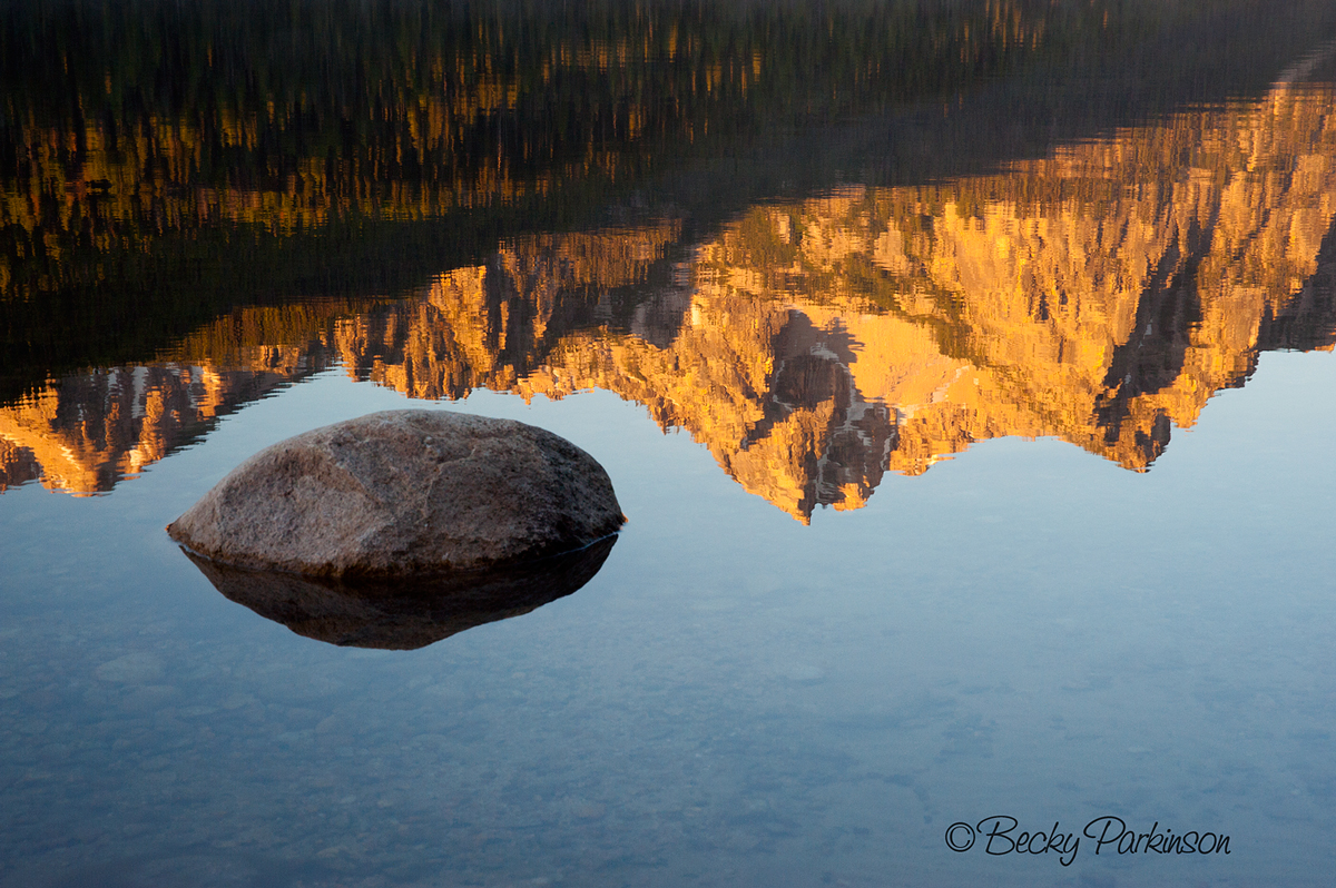 Stanley Lake Reflection