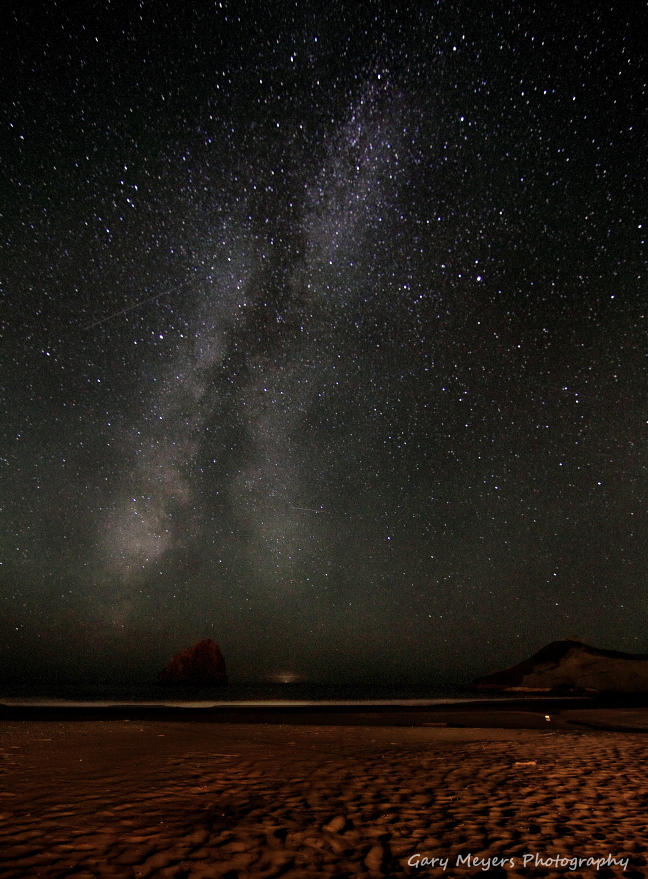 Stars Over Cape Kiwanda