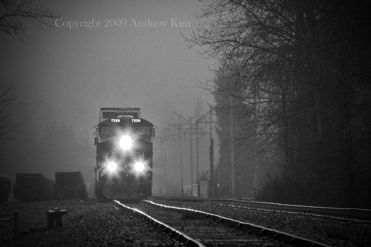 Stopping in the Morning Rain