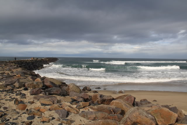 Storm coming in at Barveiw Jetty, Barview Oregon