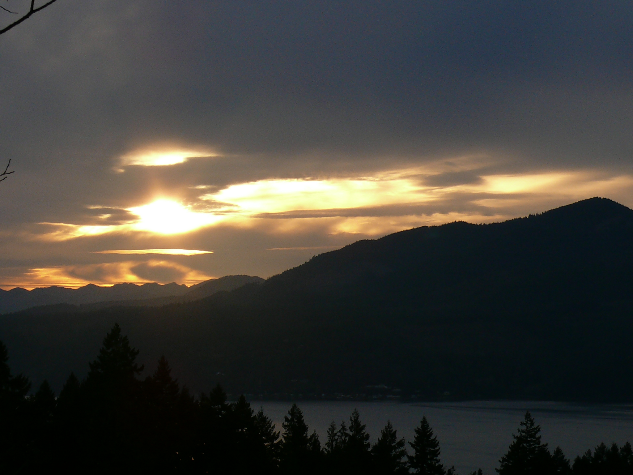 Sun Sets on Hood Canal