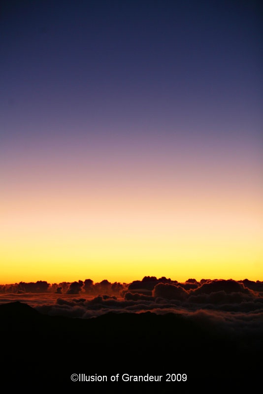 Sunrise on Haleakala