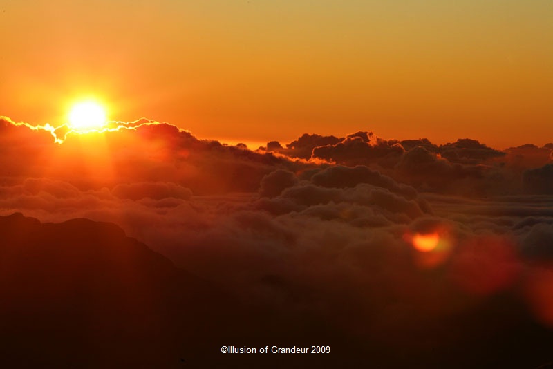 Sunrise on Haleakala