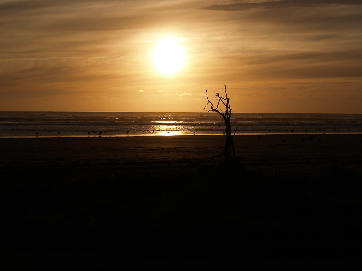 Sunset at Pacific Beach