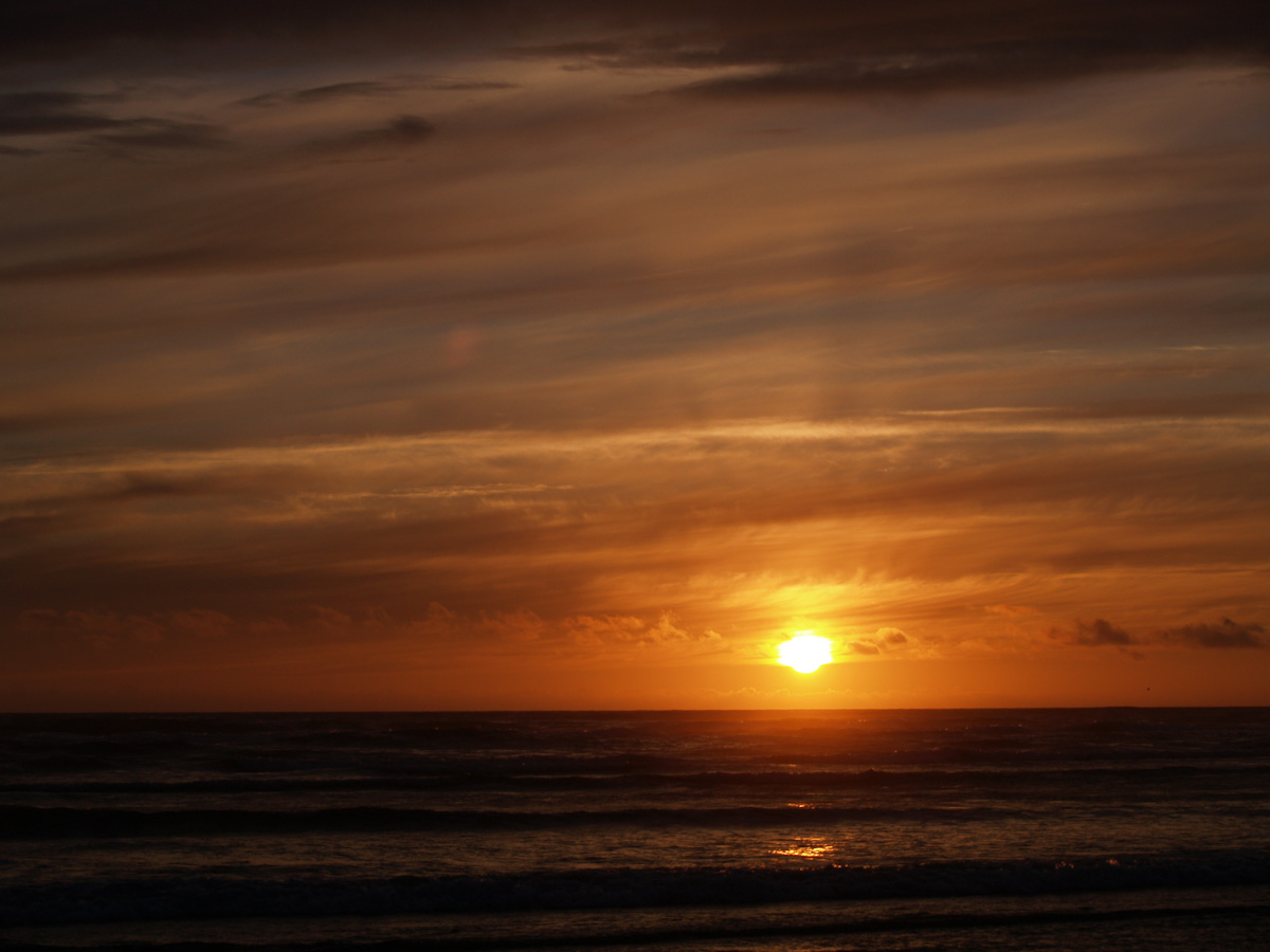 Sunset at Pacific Beach