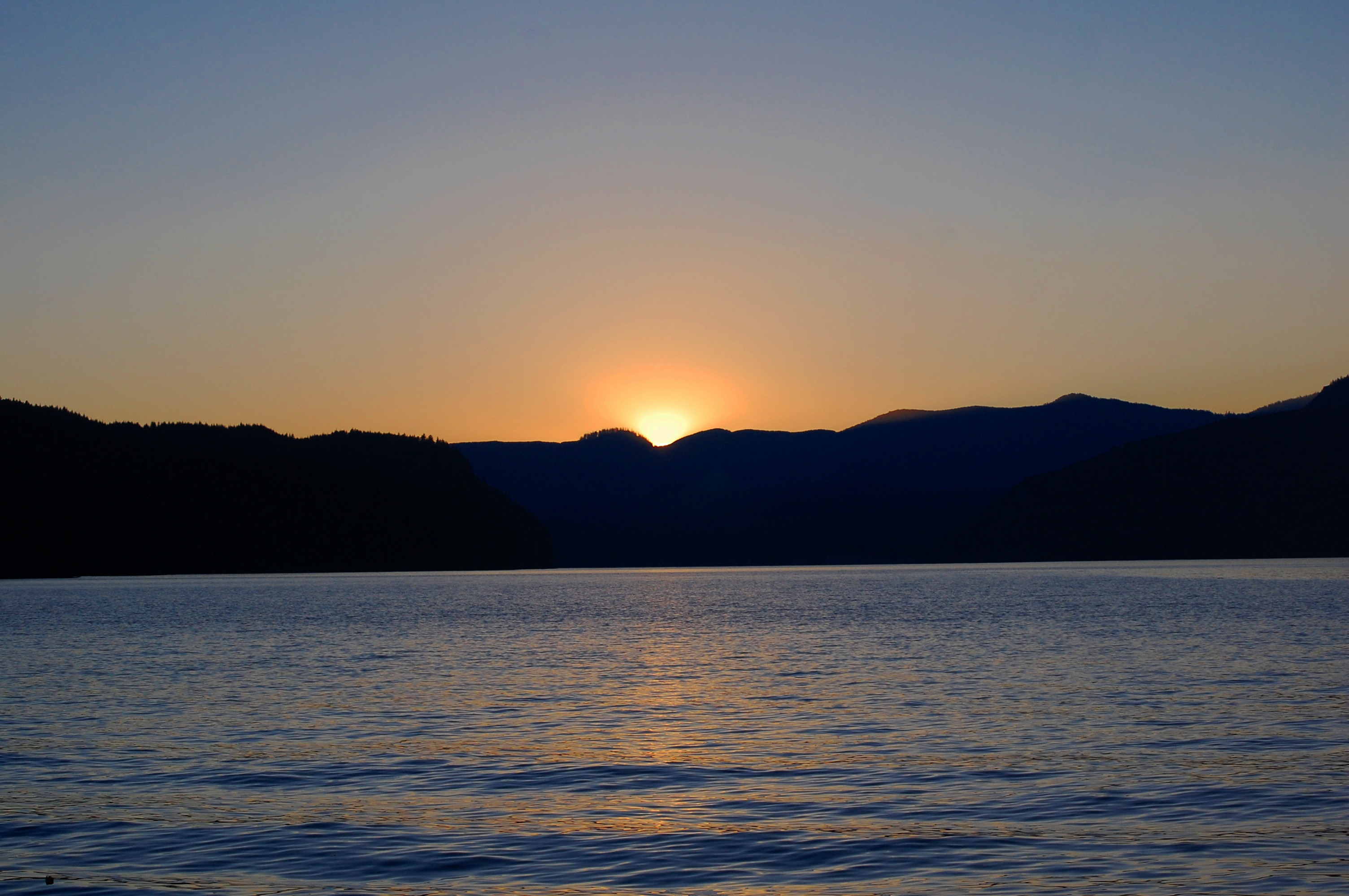 Sunset At Swift Lake
