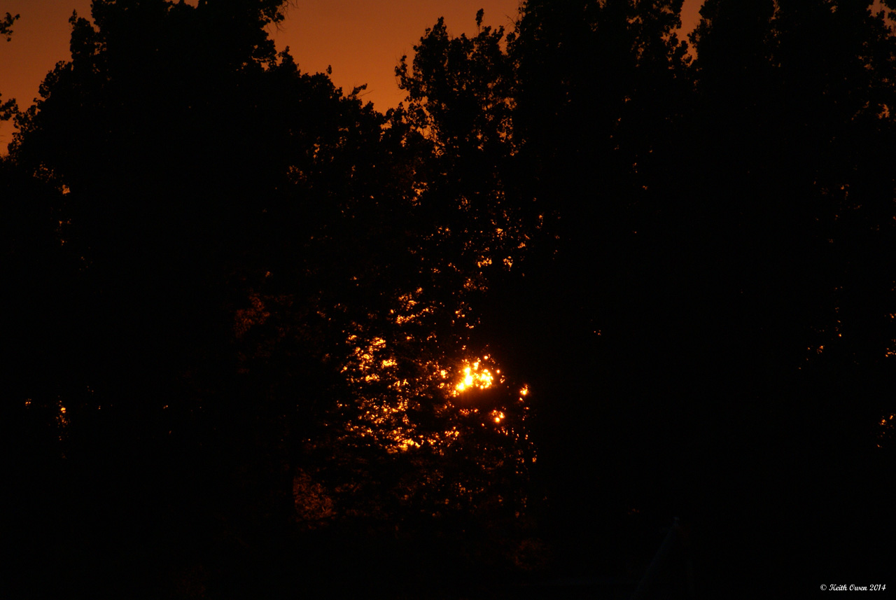 Sunset in Pasco, WA