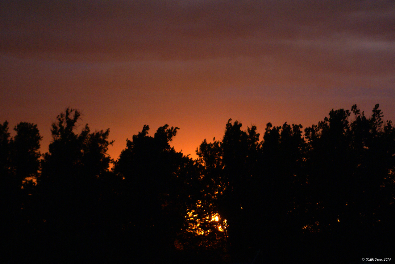 Sunset in Pasco, WA