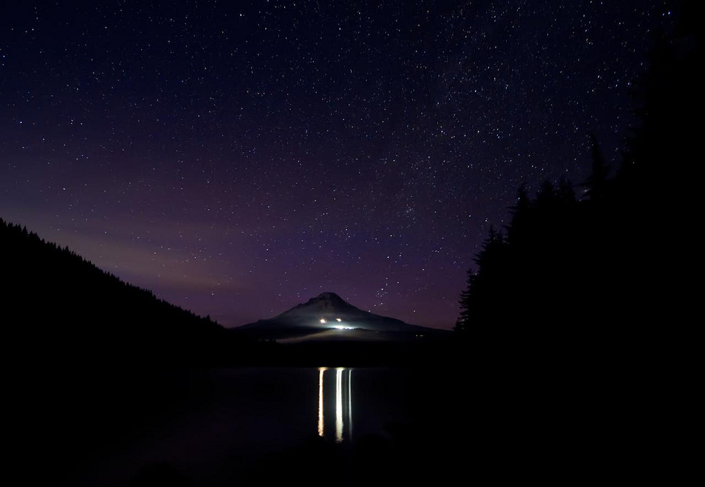 Supposed to shoot the northern lights but they went south :)