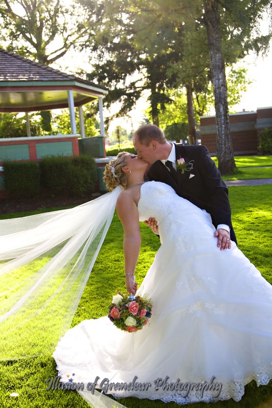 The happy couple