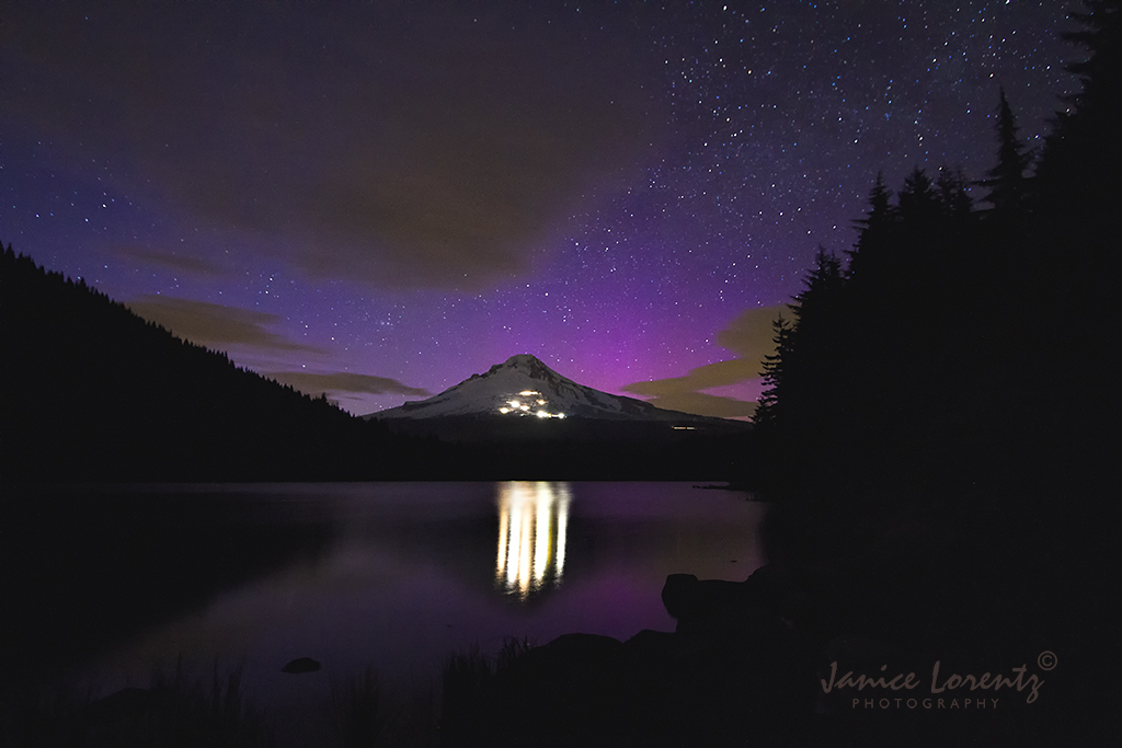Trillium Lake Lights