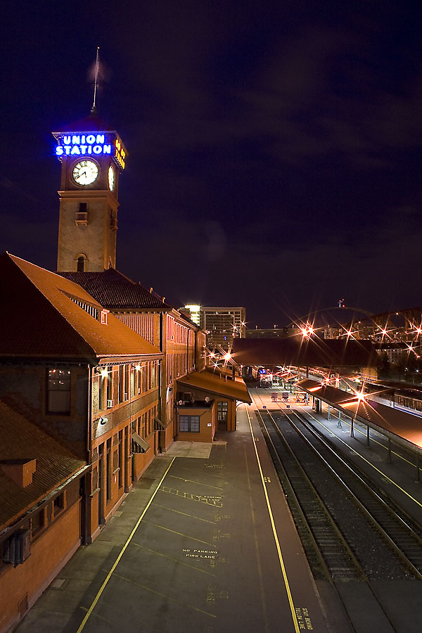 Union Station At Night