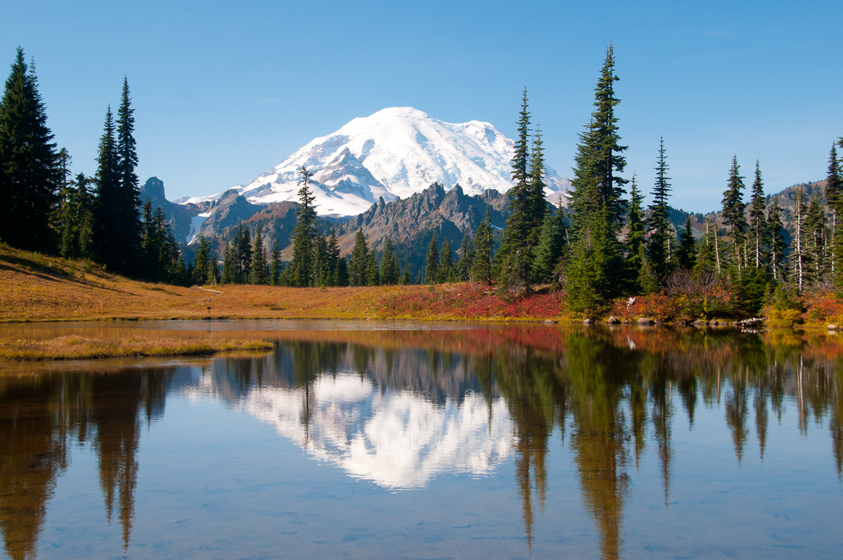Upper Tipsoo Lake - Mt Rainier National Park
