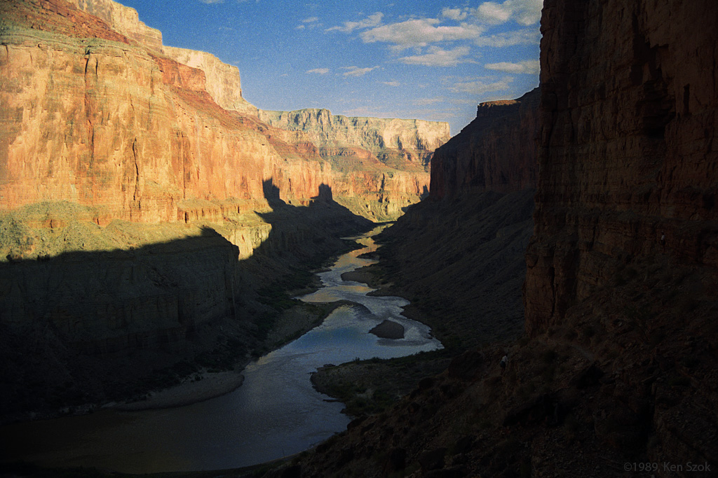 View Down River