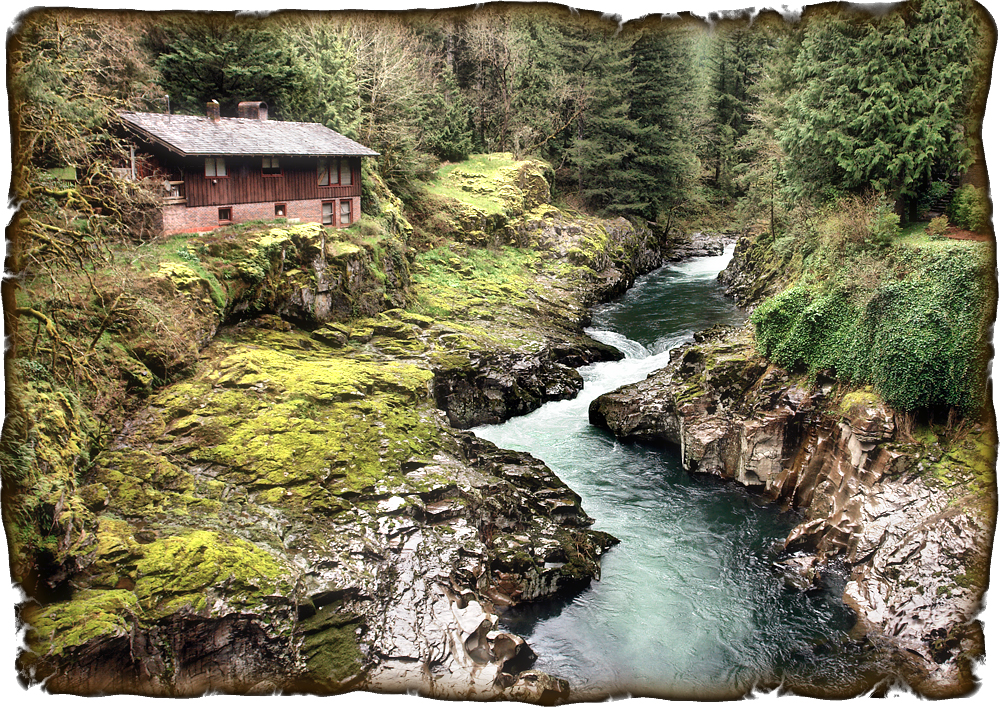 View from a bridge