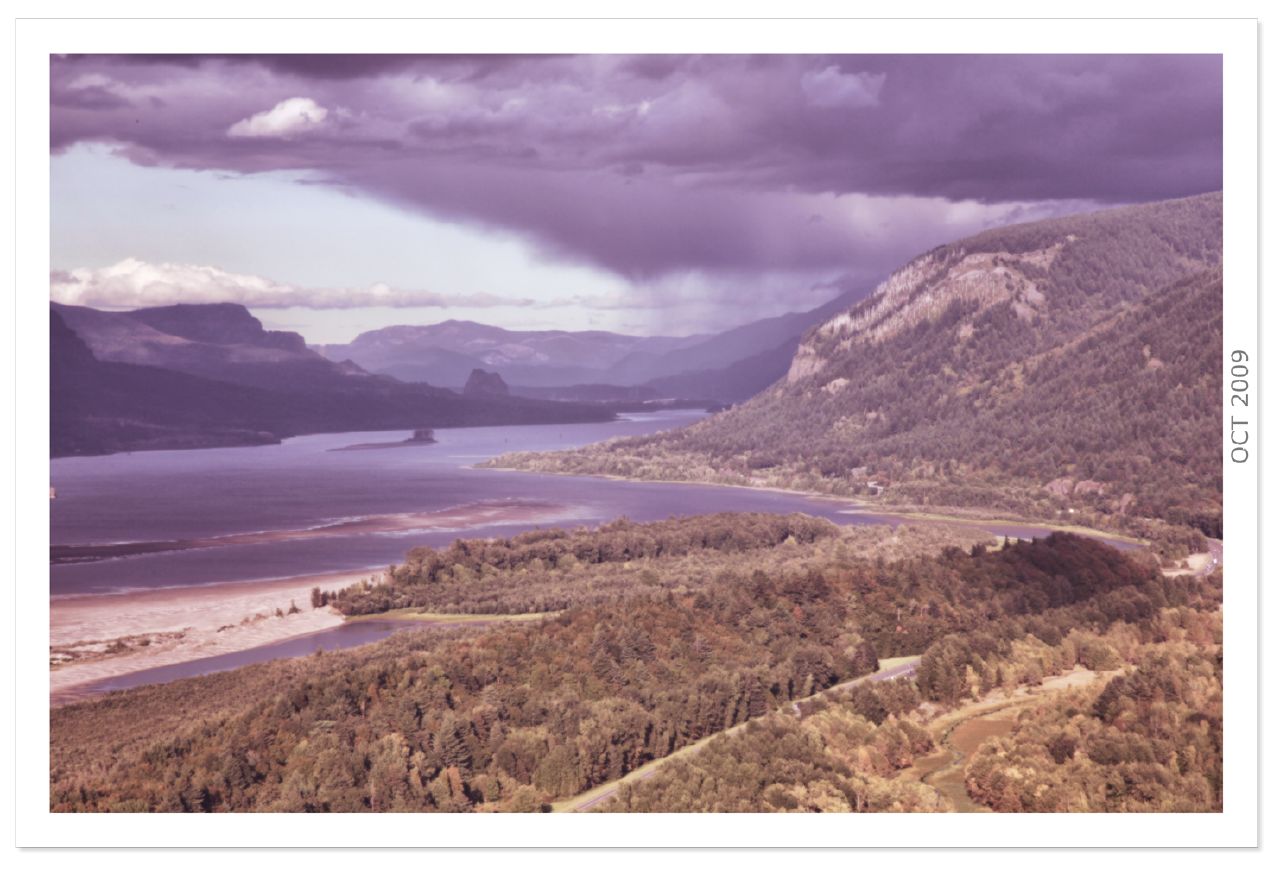 Vintaged Columbia Gorge