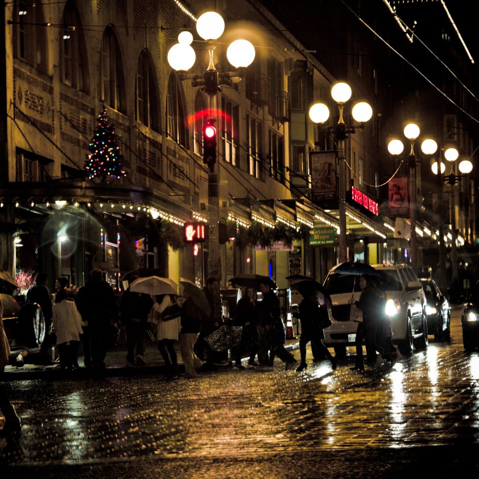 Waiting in the rain