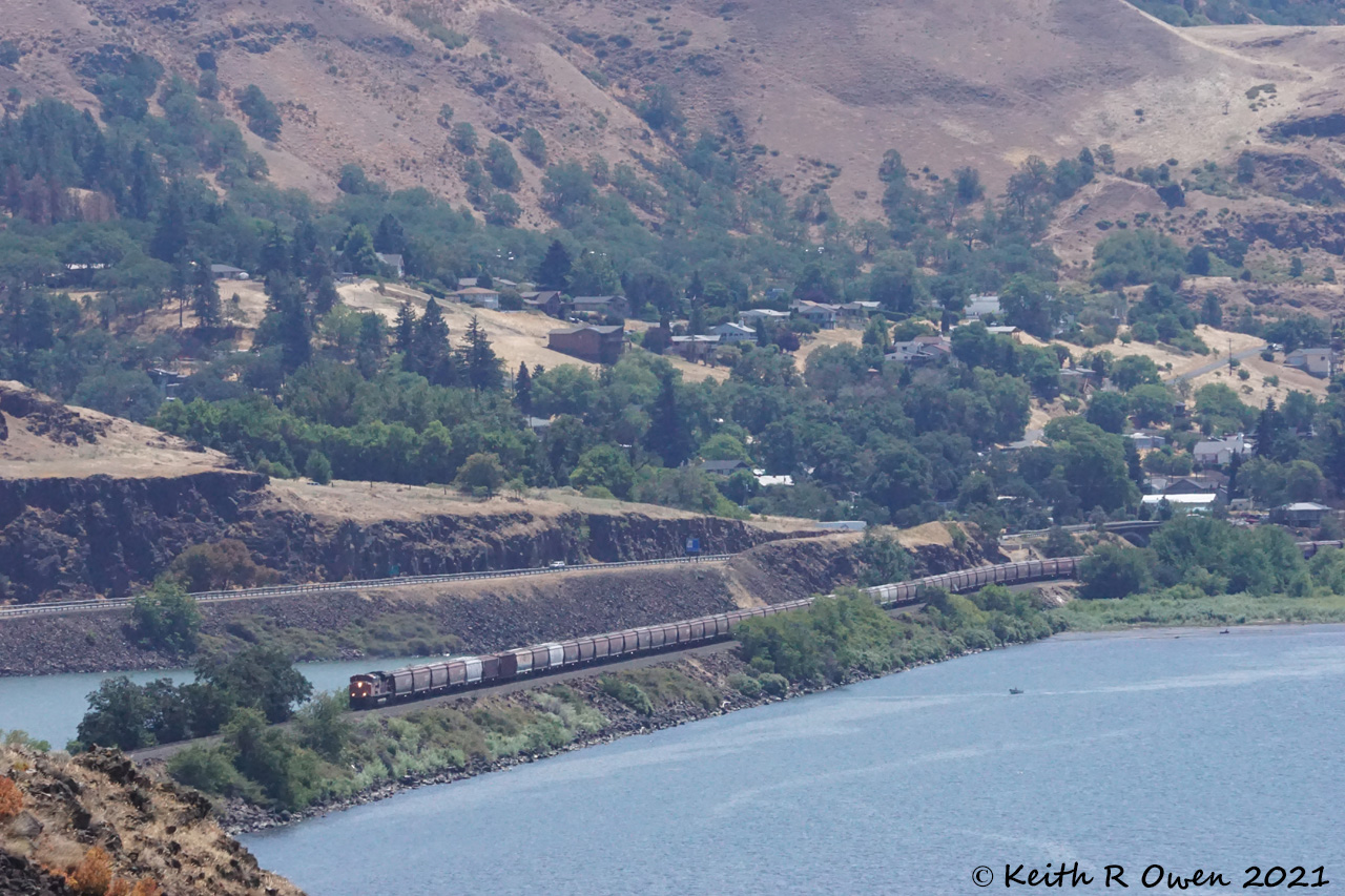 Westbound Grain Train