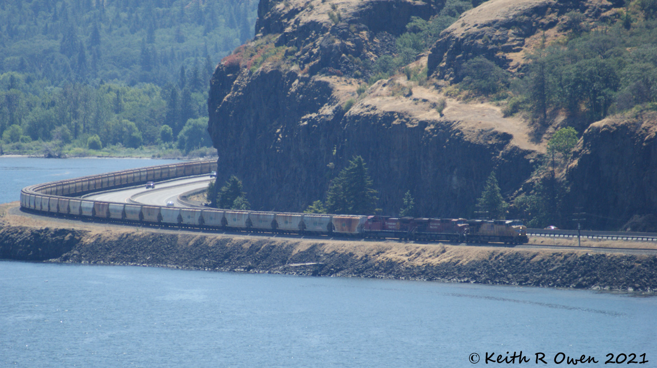 Westbound UP/CP Potash Train