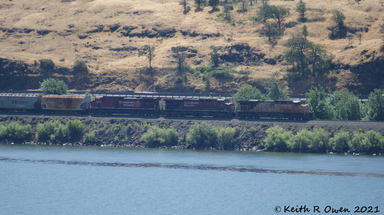 Westbound UP/CP Potash Train