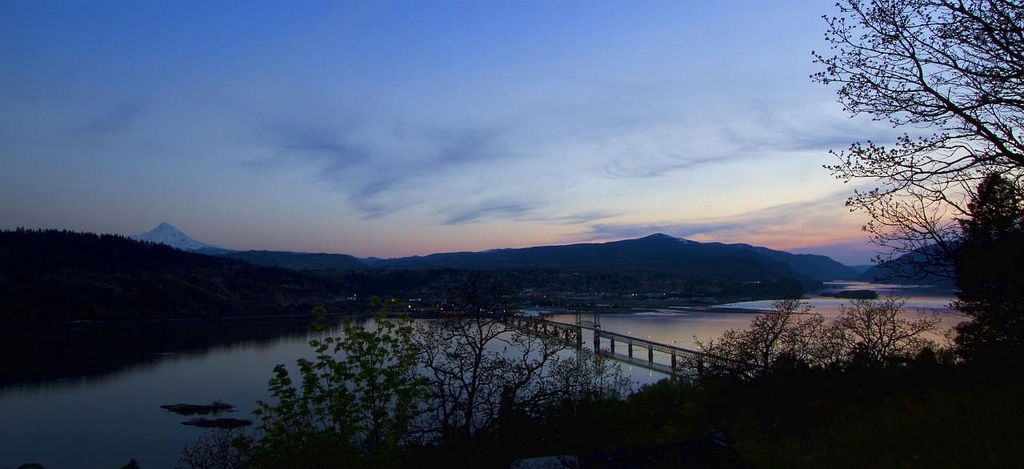White Salmon Sunset
