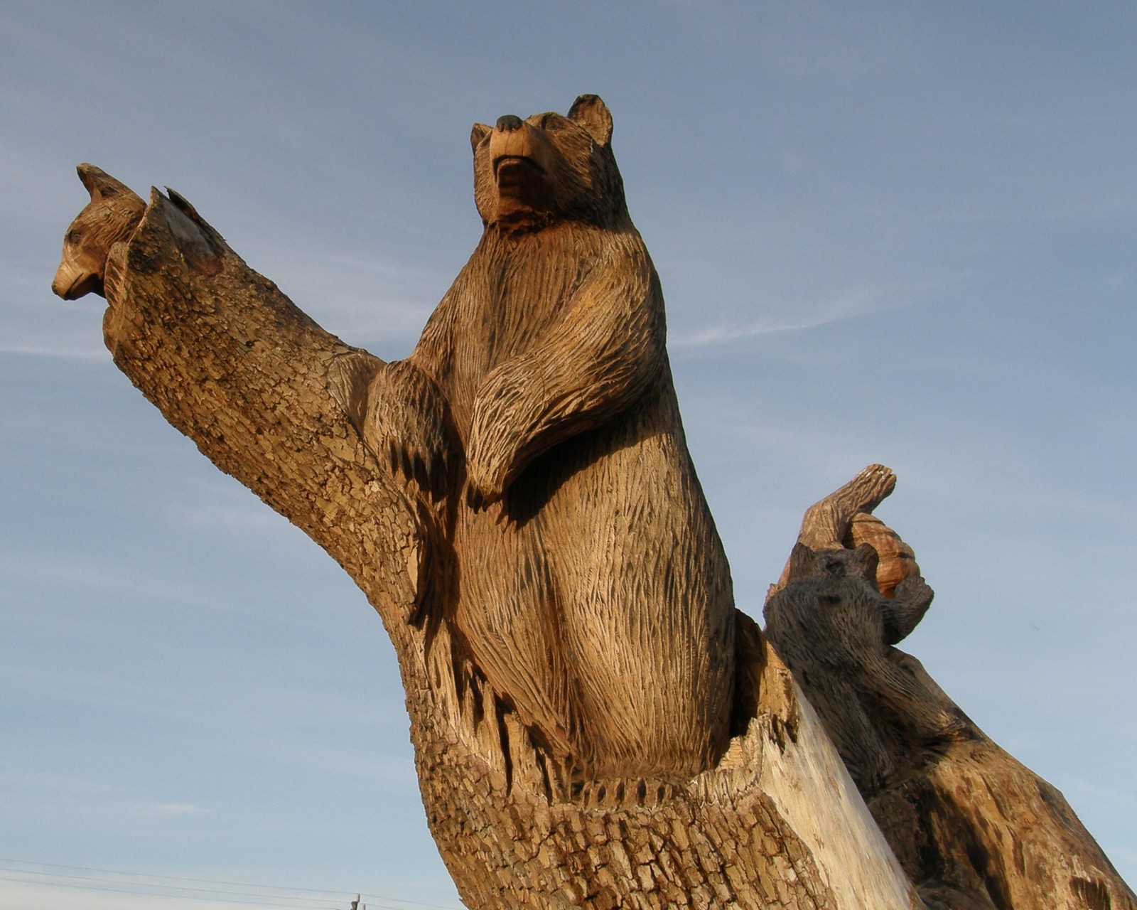Wooden Carving Bear