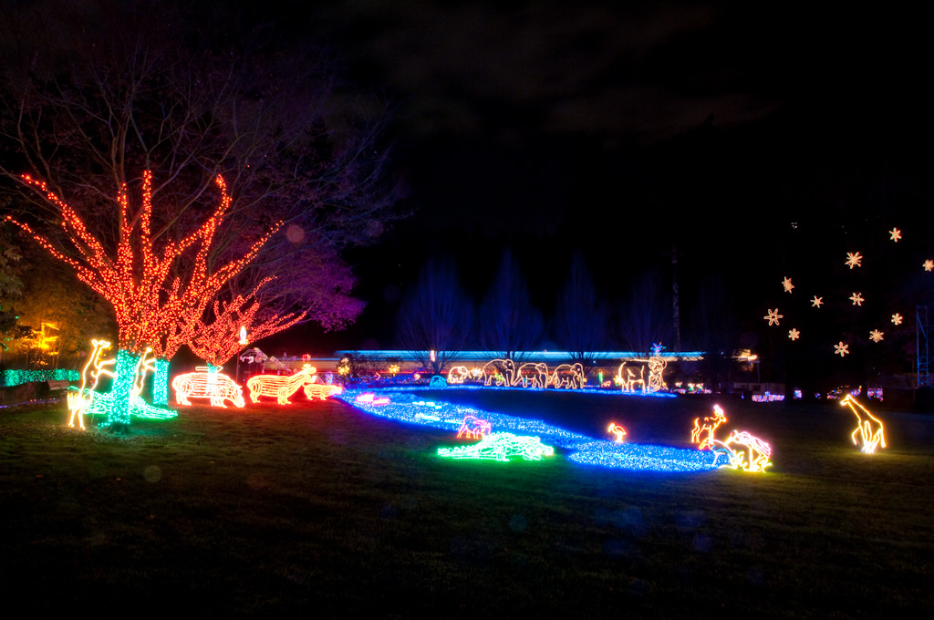 Zoolights 2009 at the Oregon Zoo