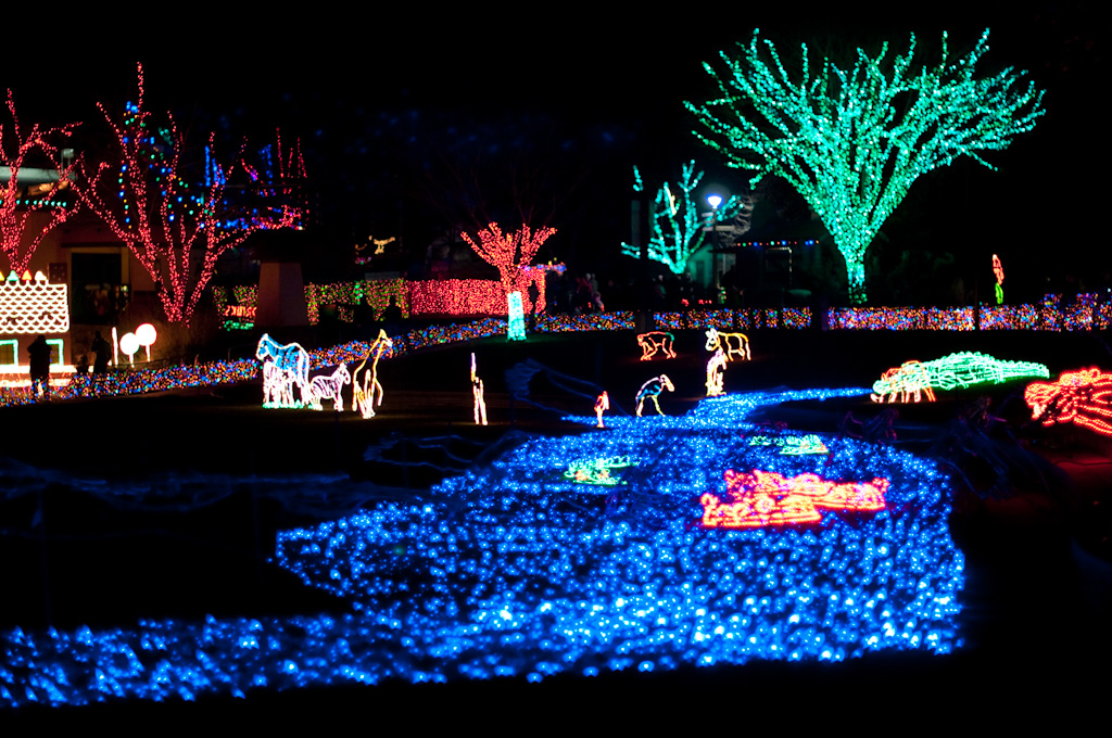 Zoolights 2009 at the Oregon Zoo