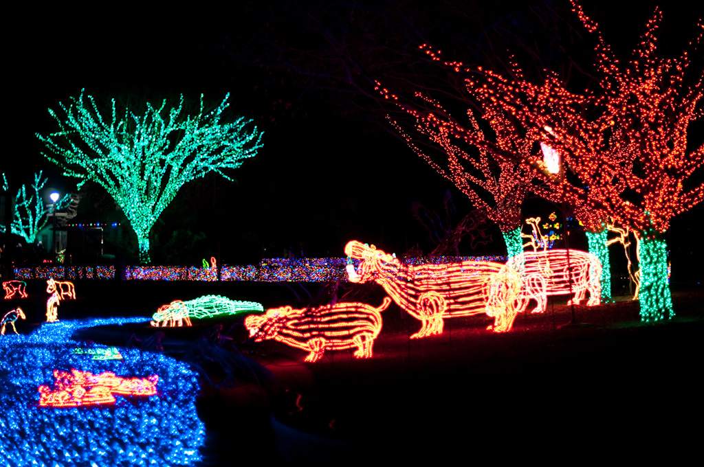 Zoolights 2009 at the Oregon Zoo